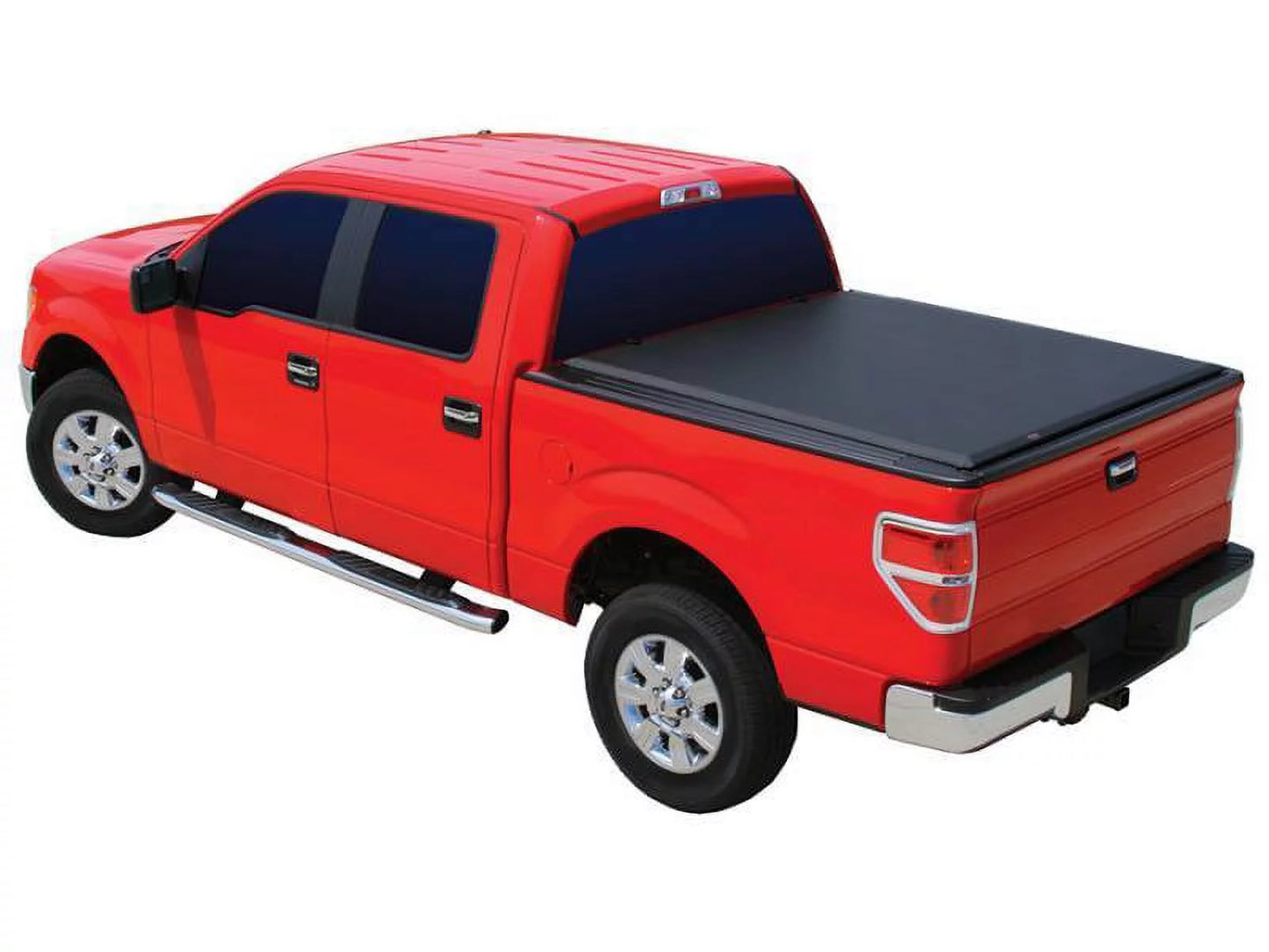 Access original roll-up tonneau cover compatible with 2007-current tundra 8ft bed (w/ deck rail) roll-up cover