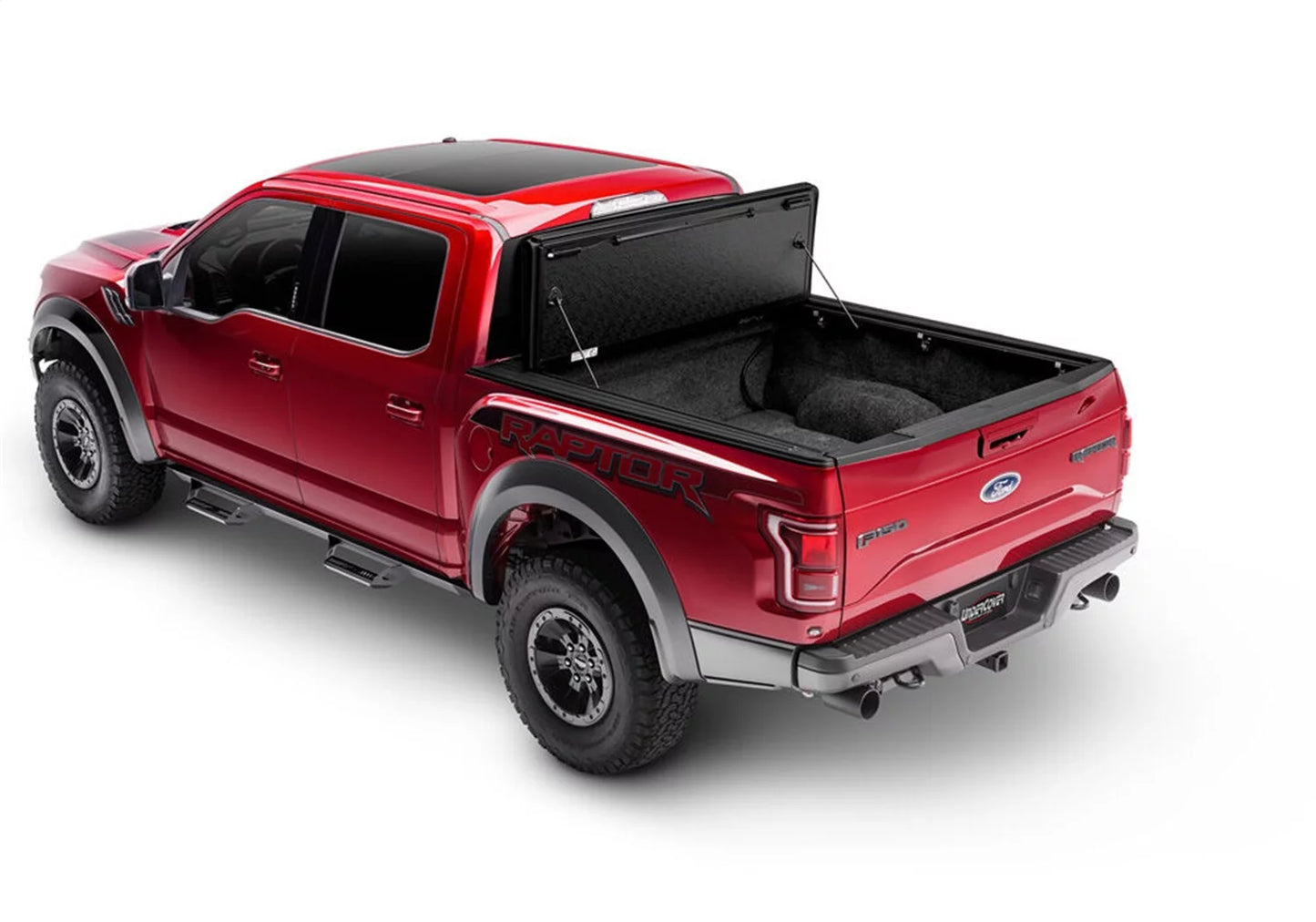 Undercover by realtruck armorflex hard folding truck bed tonneau cover | ax22019 | fits 2015 - 2020 ford f-150 5' 7" bed (67.1")