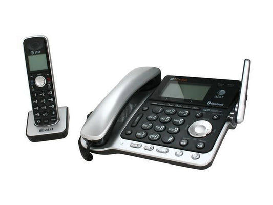 At&t tl86109 dect 6.0 digital 2-line answering system cordless phones