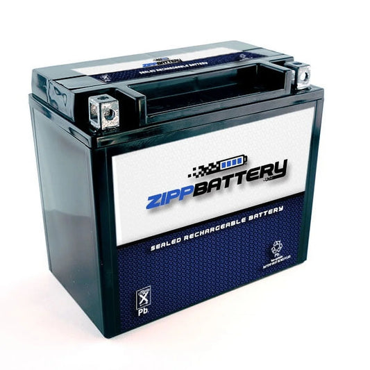 Zipp battery ytx16l-bs (16l-bs 12 volt,14 ah, 230 cca) jet ski battery for kawasaki 750cc jh750 ss st xi xir 1995