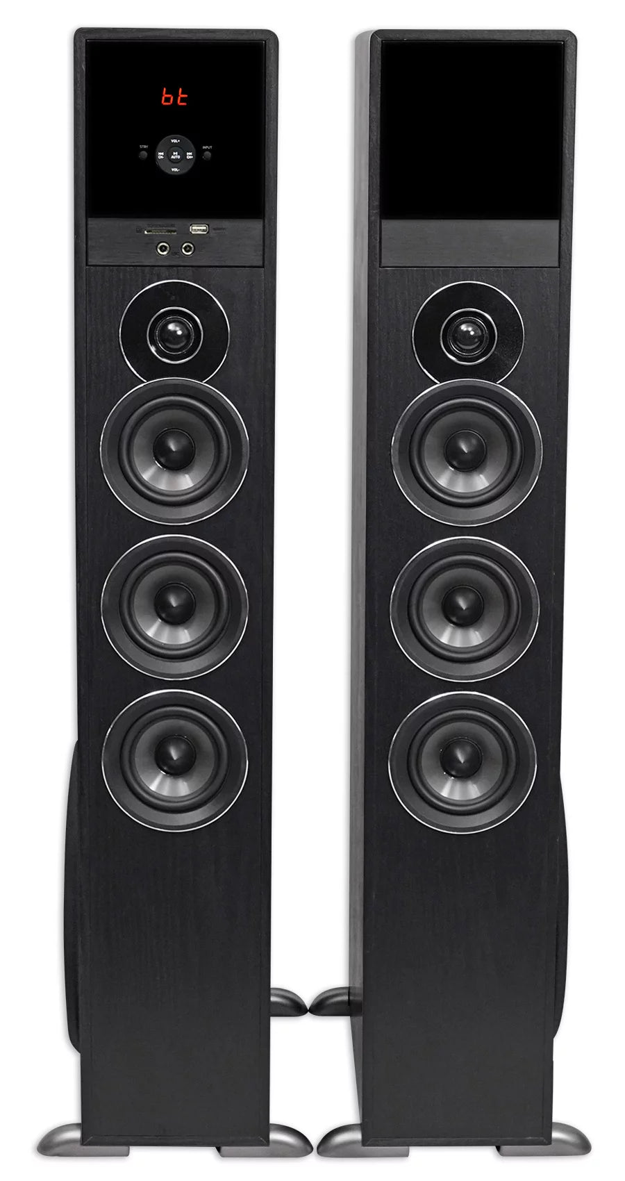 Tower speaker home theater system w/sub for sony smart television tv-black