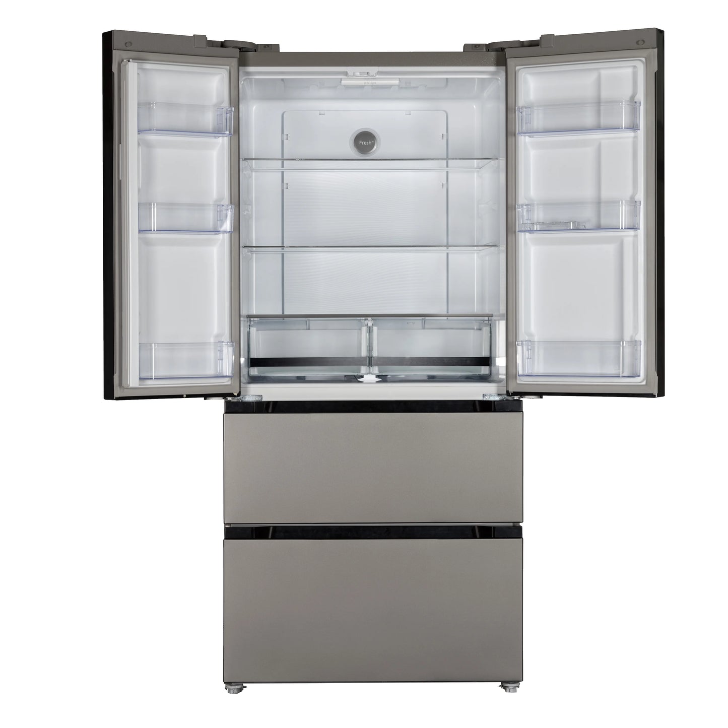 Avanti frost free french door refrigerator, 18.0 cu. ft., in stainless steel (fffdd18l3s)