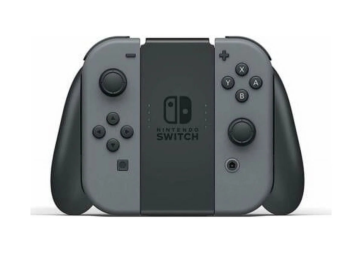 Used nintendo switch 32gb console with gray joy‑con - hac-001(-01) hadskaaaa (used)