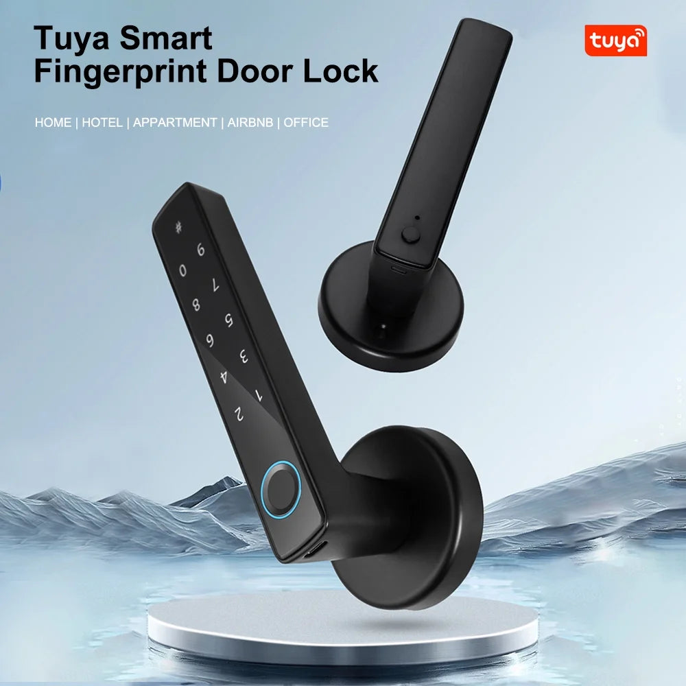 Anself wafu smart lock keyless entry door lock