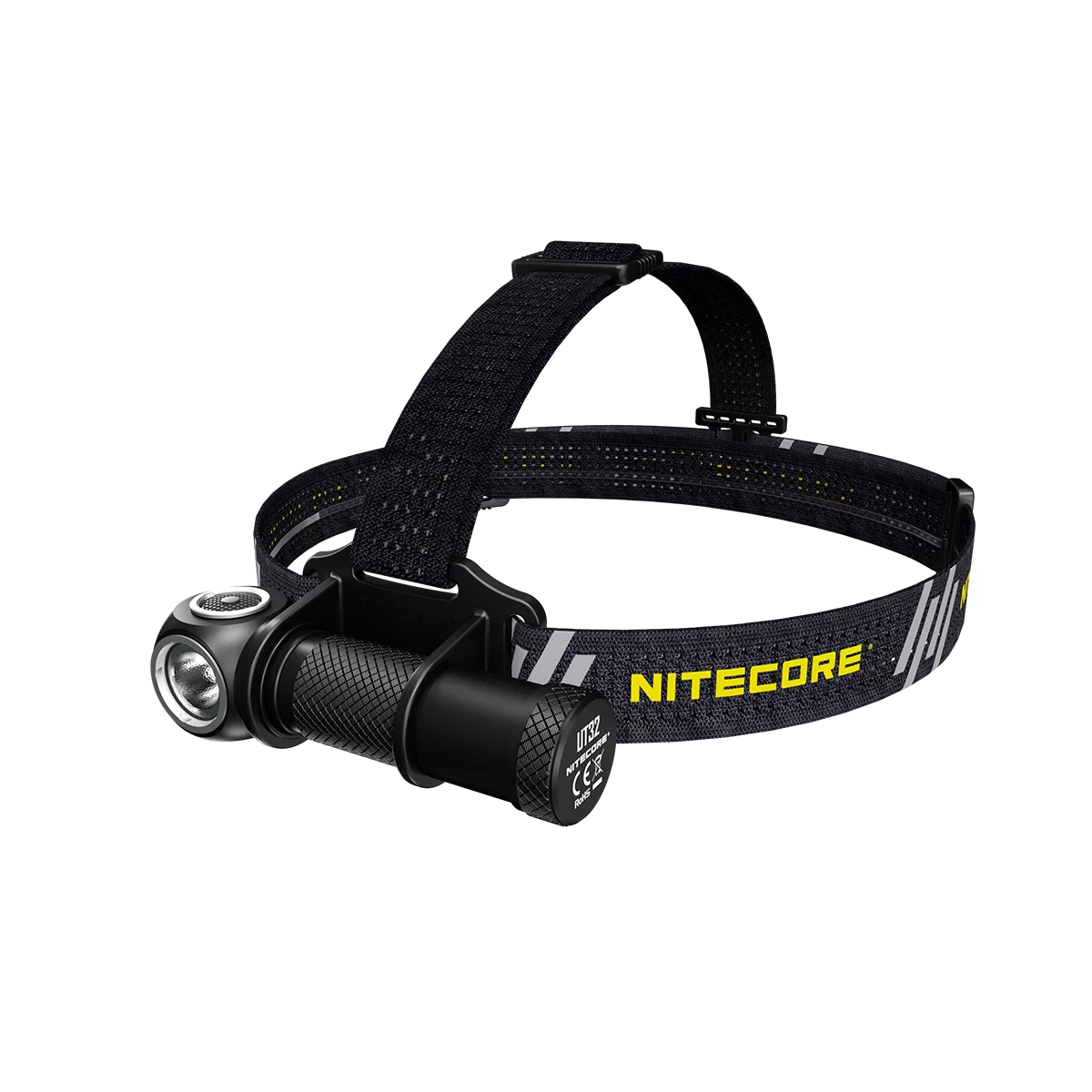 Value bundle: nitecore ut32 dual emitter headlamp - (5700k, cool white) - (3000k, warm white) with 1x nl1834 battery and 1x tini keychain light (random color choices)