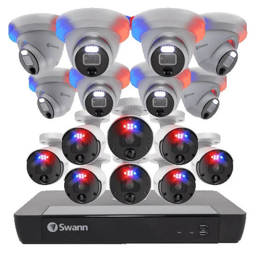 Swann 16 camera 16 channel 4k ultra hd pro enforcer™ nvr security system