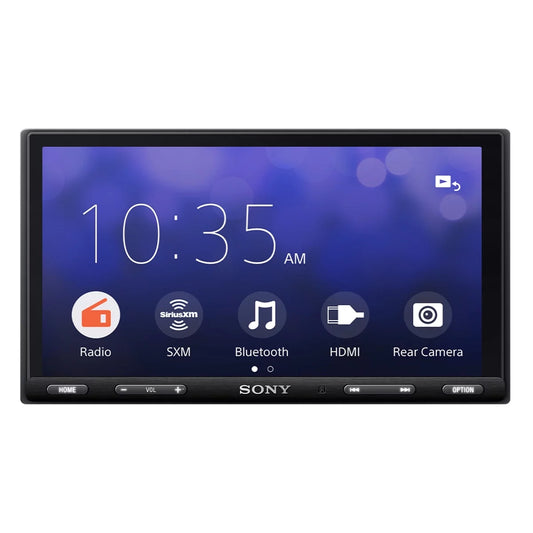 Sony mobile xav-ax5600 6.95" media receiver with carplay, android auto, and weblink cast