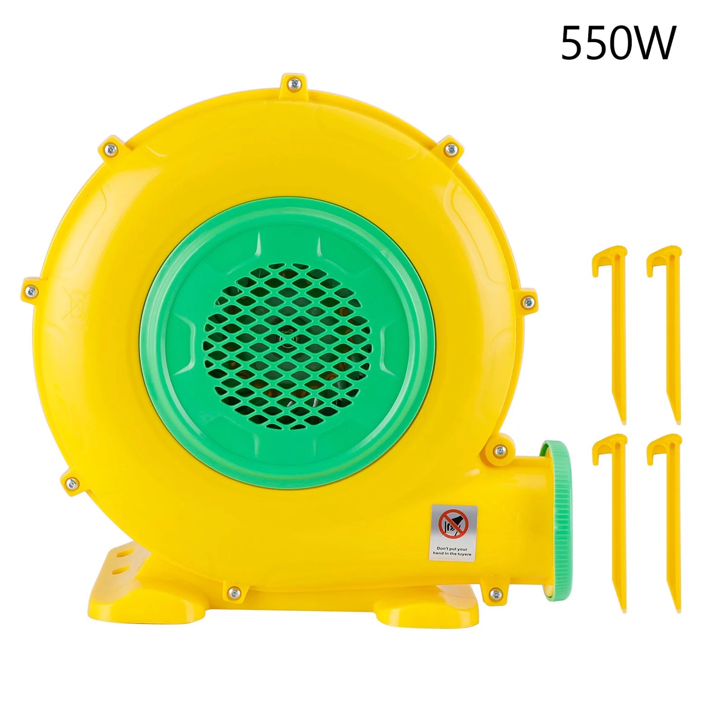 550 watt inflatable bounce house water slide air pump blower fan inflatable castle