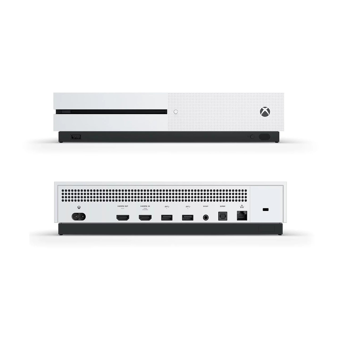 Used xbox one s all digital edition with xbox one wireless controller 1tb (disc-free gaming) - us/canada - white