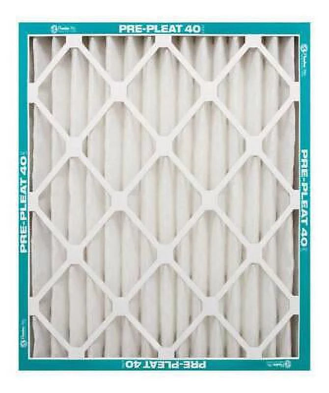 Aaf flanders 24 in. w x 24 in. h x 4 in. d synthetic 8 merv pleated air filter (pack of 6)