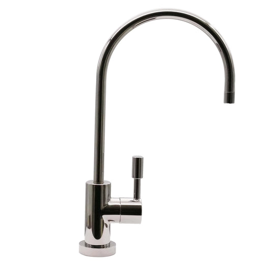 Westbrass d2036-nl-26 11" contemporary 1-lever handle cold water dispenser faucet, polished chrome