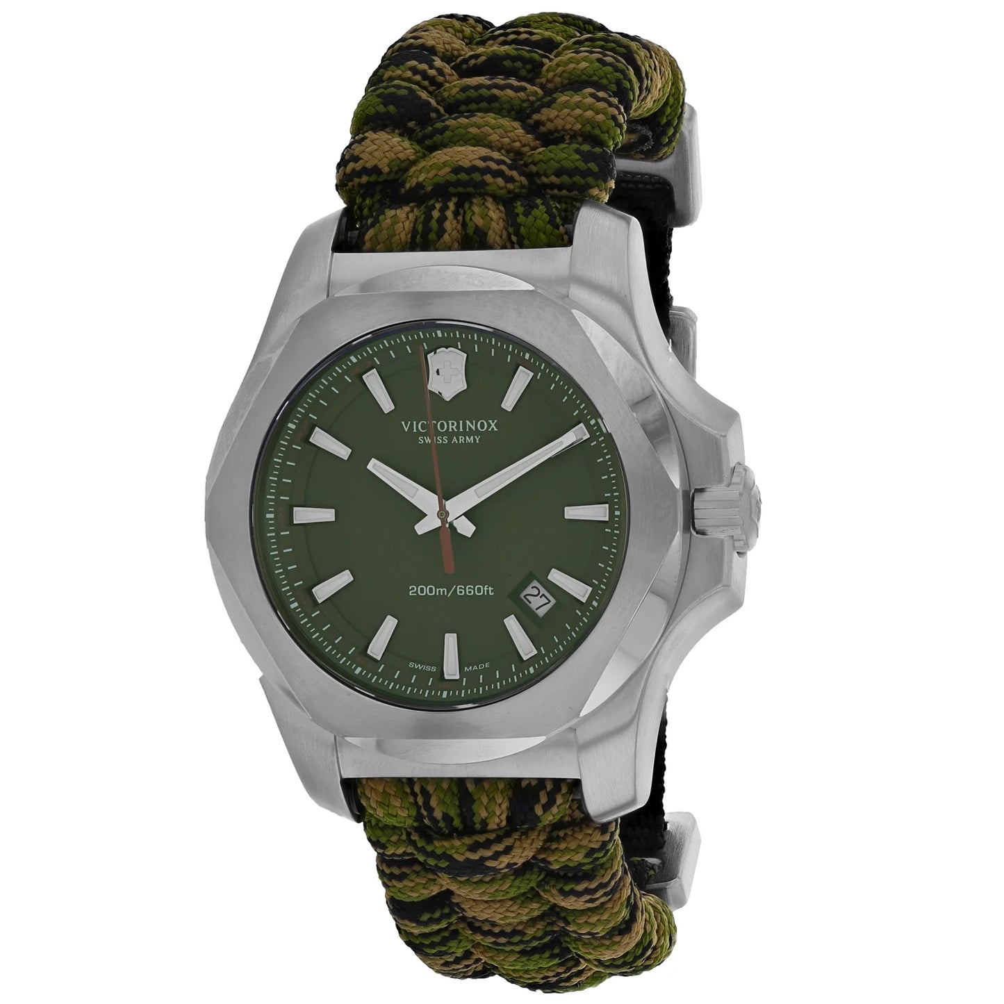 Swiss army men's classic green dial watch - 241727