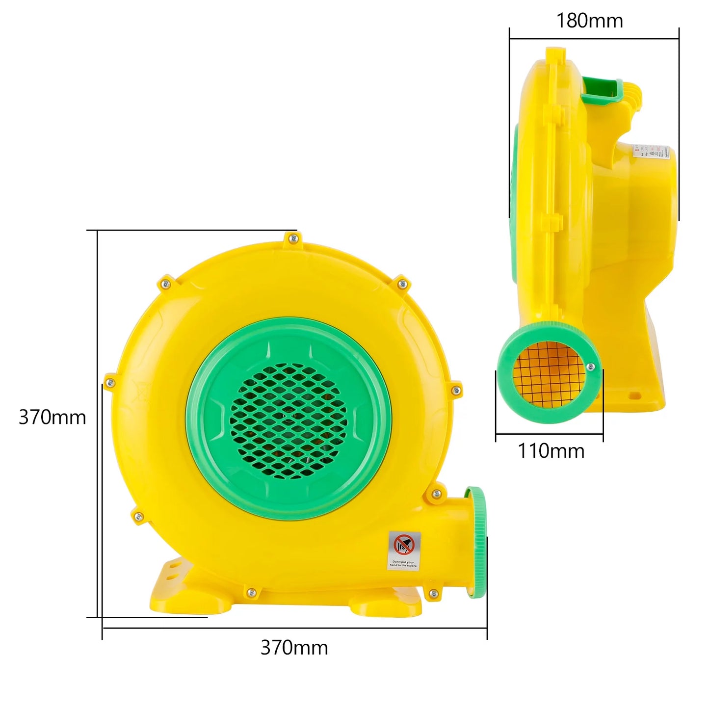 550 watt inflatable bounce house water slide air pump blower fan inflatable castle