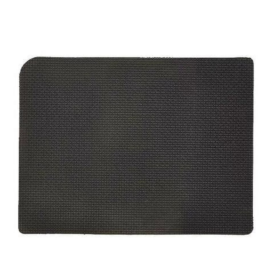 Tracker boat non-skid mat tm178157 | 10 1/4 x 7 3/4 inch black rubber