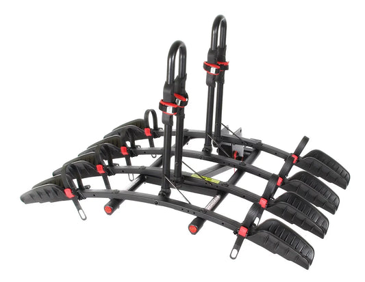 Trimax road max blade runner 4 bike rack carrier for 2 inch receiver hitch