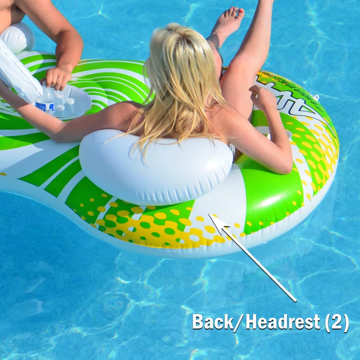 Sun odyssey pool float w/ cooler