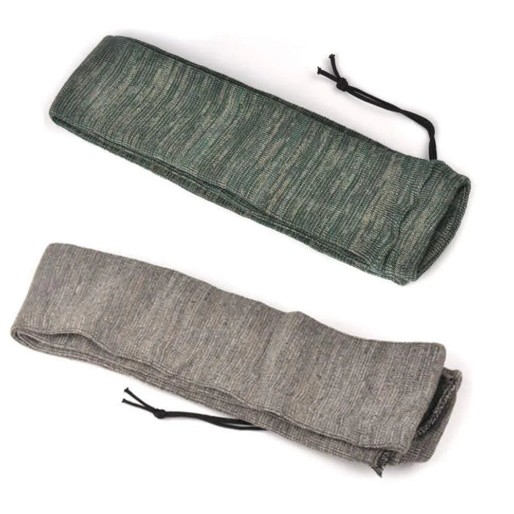 4 pcs rifle sleeve 52'' gun sock rifle shotgun sleeve silicone treated rifle protector cover case