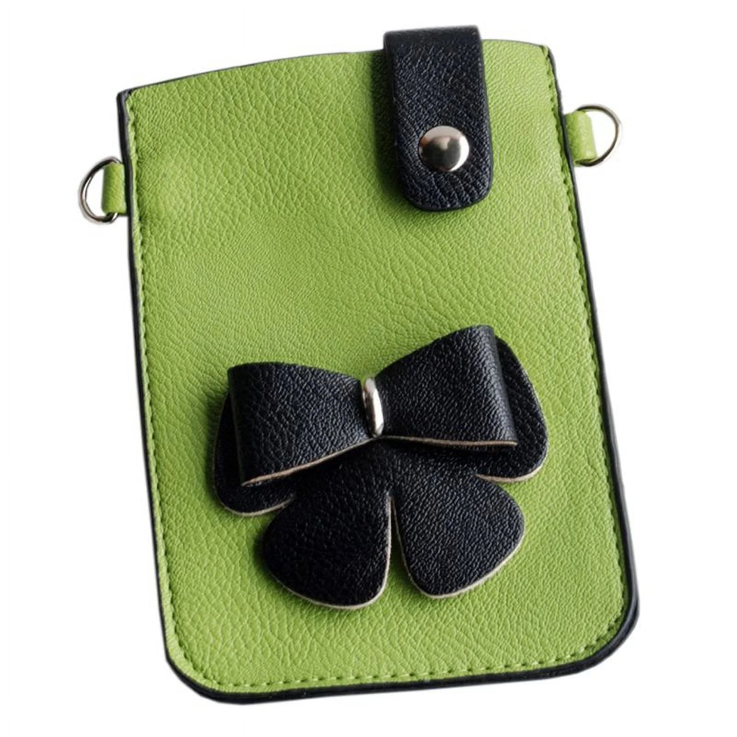 [lively heart] colorful leatherette mobile phone pouch cell phone case clutch pouch