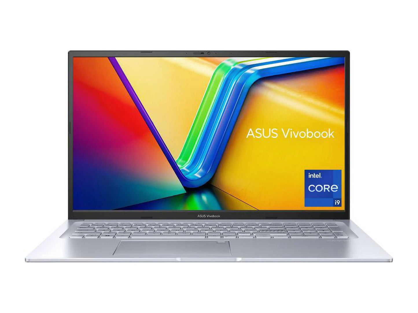 2023 asus vivobook 17x laptop, 17.3” fhd display, intel core i9-13900h cpu, 16gb ram, 1tb ssd, windows 11 home, transparent silver, k3704va-dh96-s