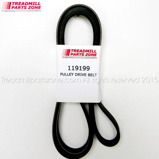 Treadmillpartszone replacement proform elliptical model pfel180107 14.0 ce drive pulley belt part 119199