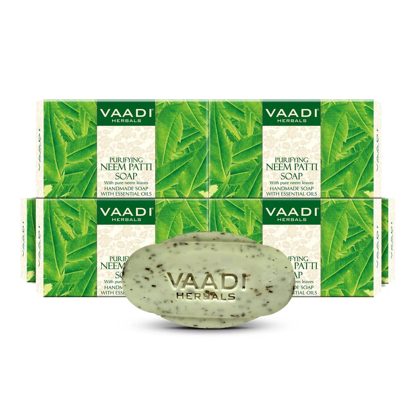 Vaadi herbals purifying neem patti soap 6x75g