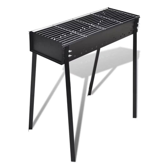 Uteam charcoal bbq stand 30 x 11 barbecue grill for outdoor cooking party