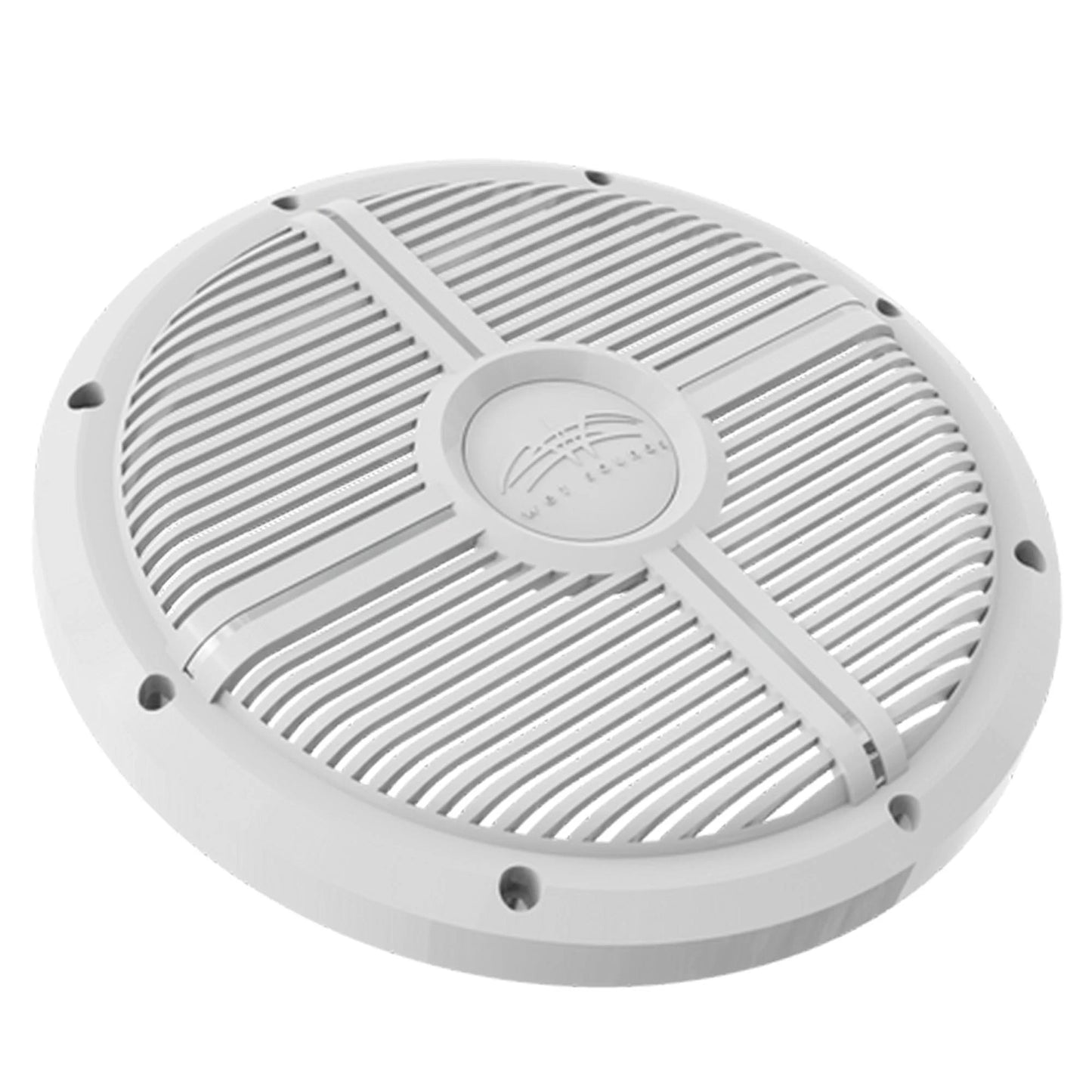 Wet sounds revo 12 xw-w grille v3 - white xw style closed grille for revo 12 subwoofers