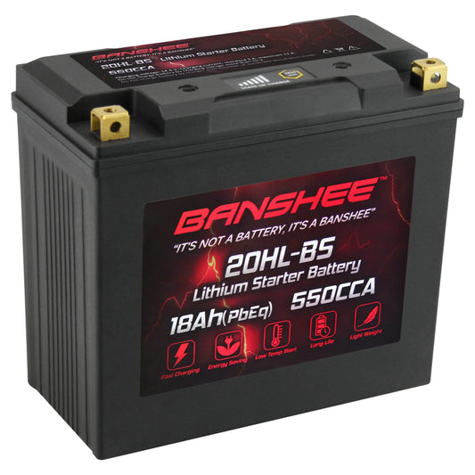 Banshee 20l-bs lifepo4 motorsports battery compatible with yamaha gp1800r 2019 to 2019