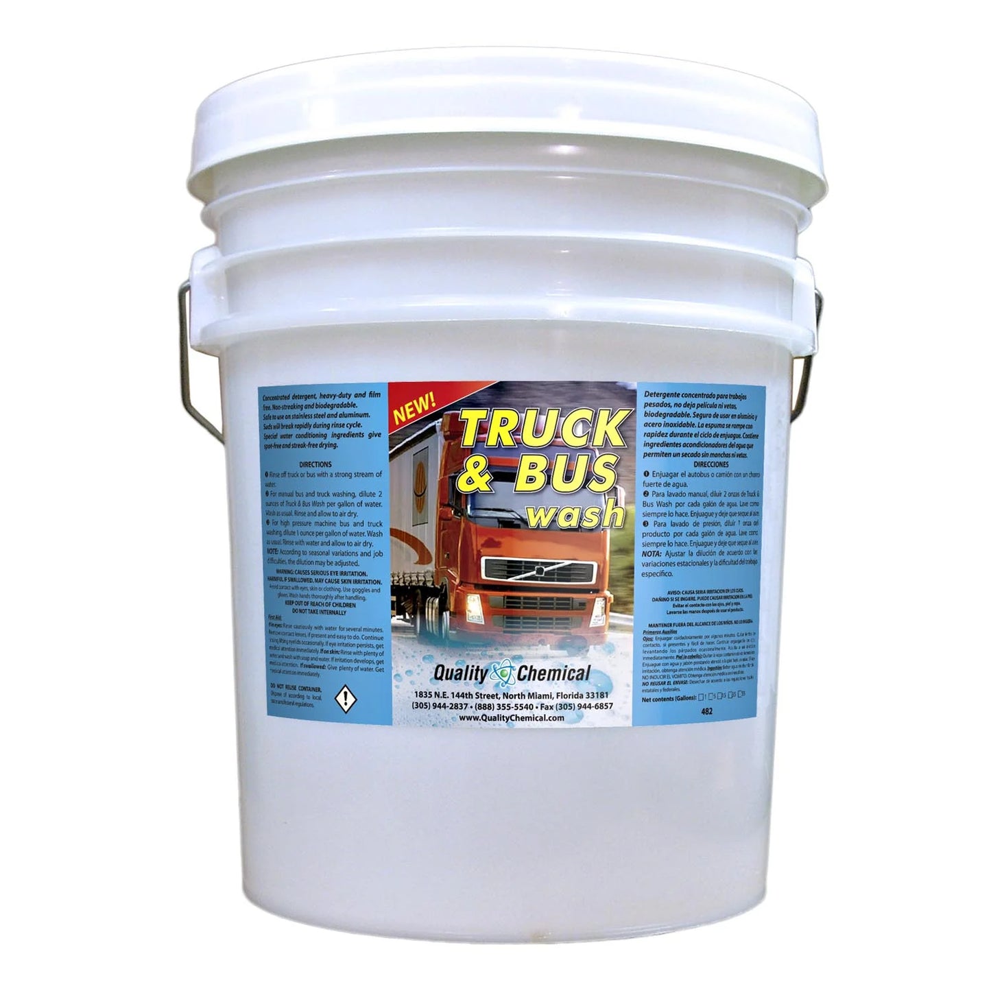 Truck & bus wash - 5 gallon pail