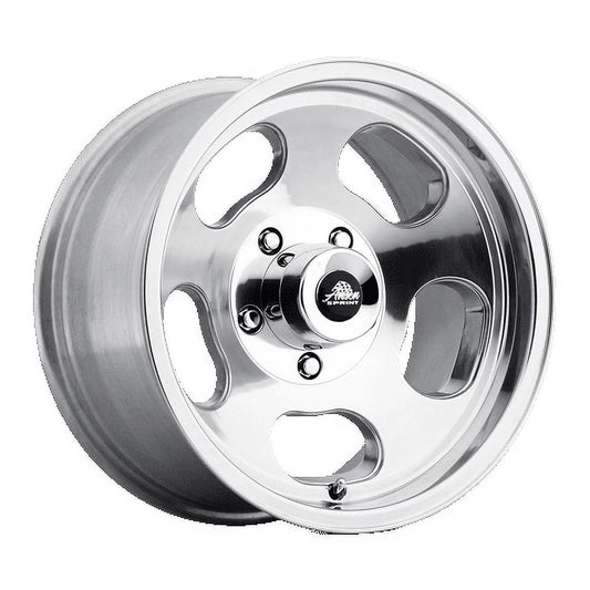 American racing vintage aluminum rim vn69 ansen sprint 15x7in polished finish, vna695748