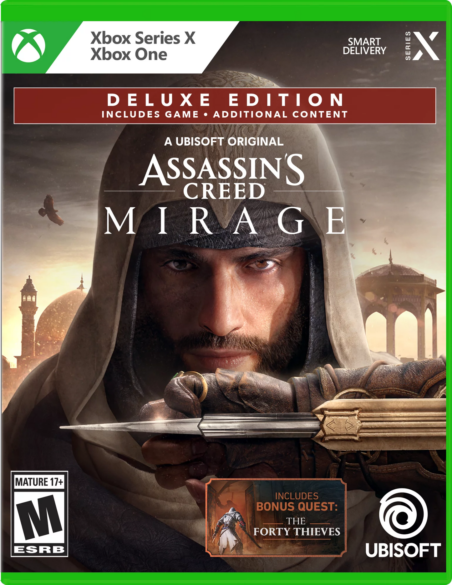 Assassin's creed mirage: deluxe edition - xbox series x, xbox one