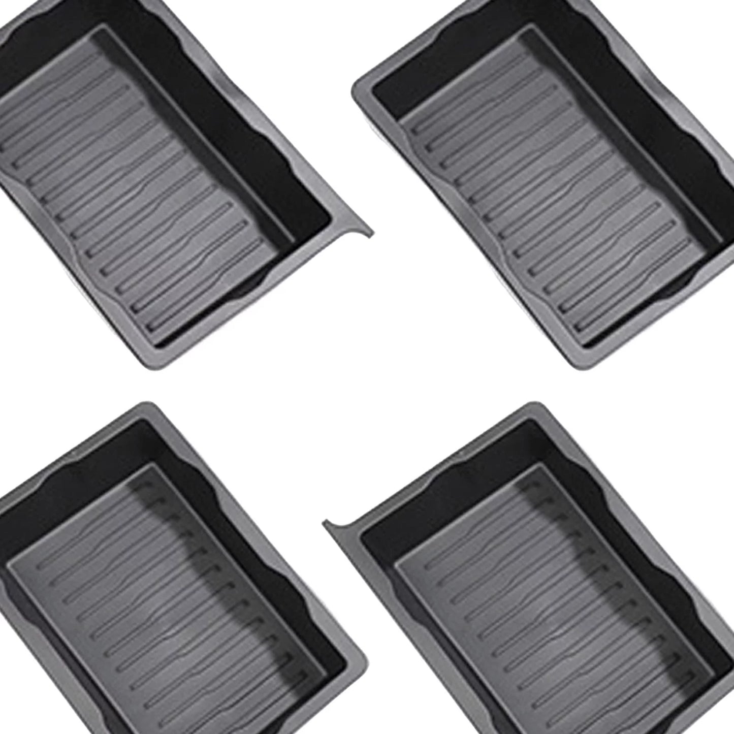 Under seat storage box hidden tray durable underseat organizer tray for model y