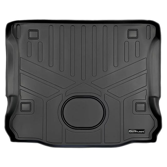 All weather trunk floor mat cargo liner - jk old body style for 2015-2018 jeep wrangler, black