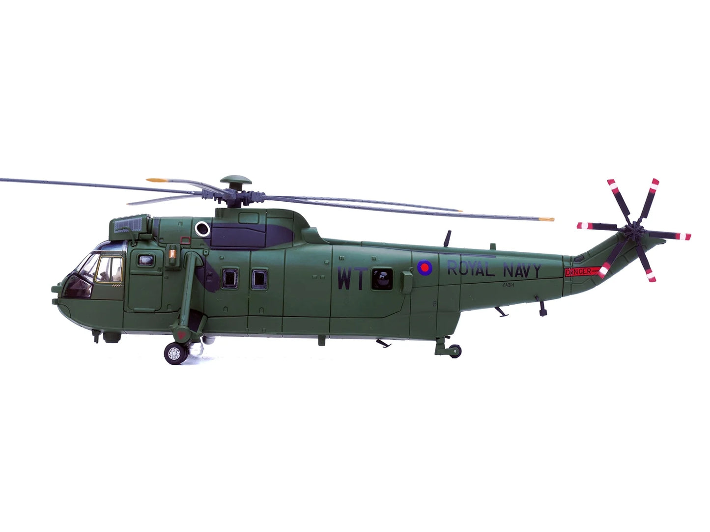 Westland sea king hc.4 helicopter "somerset" (2009) british royal navy 1/72 diecast model by legion