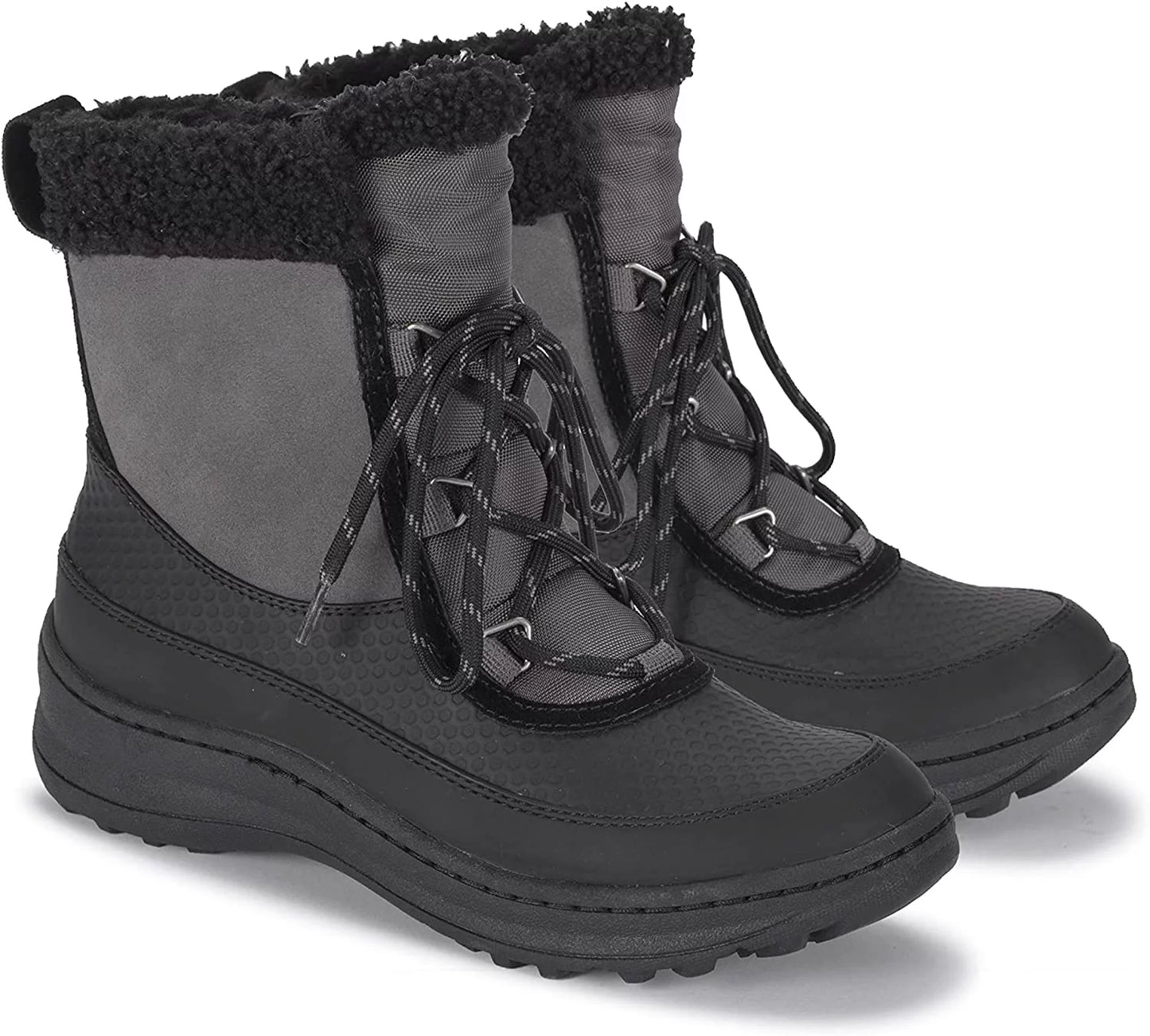 Baretraps alta women's boots dark grey/black suede size 5.5 m (bt28513)