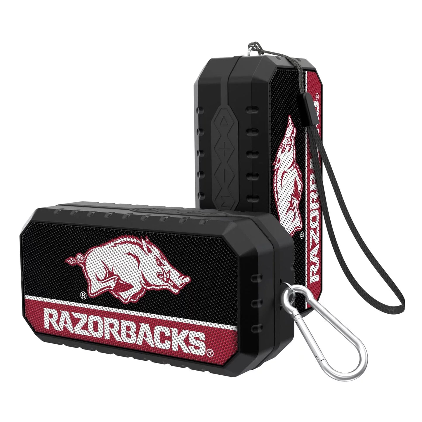 Arkansas razorbacks end zone water resistant bluetooth speaker