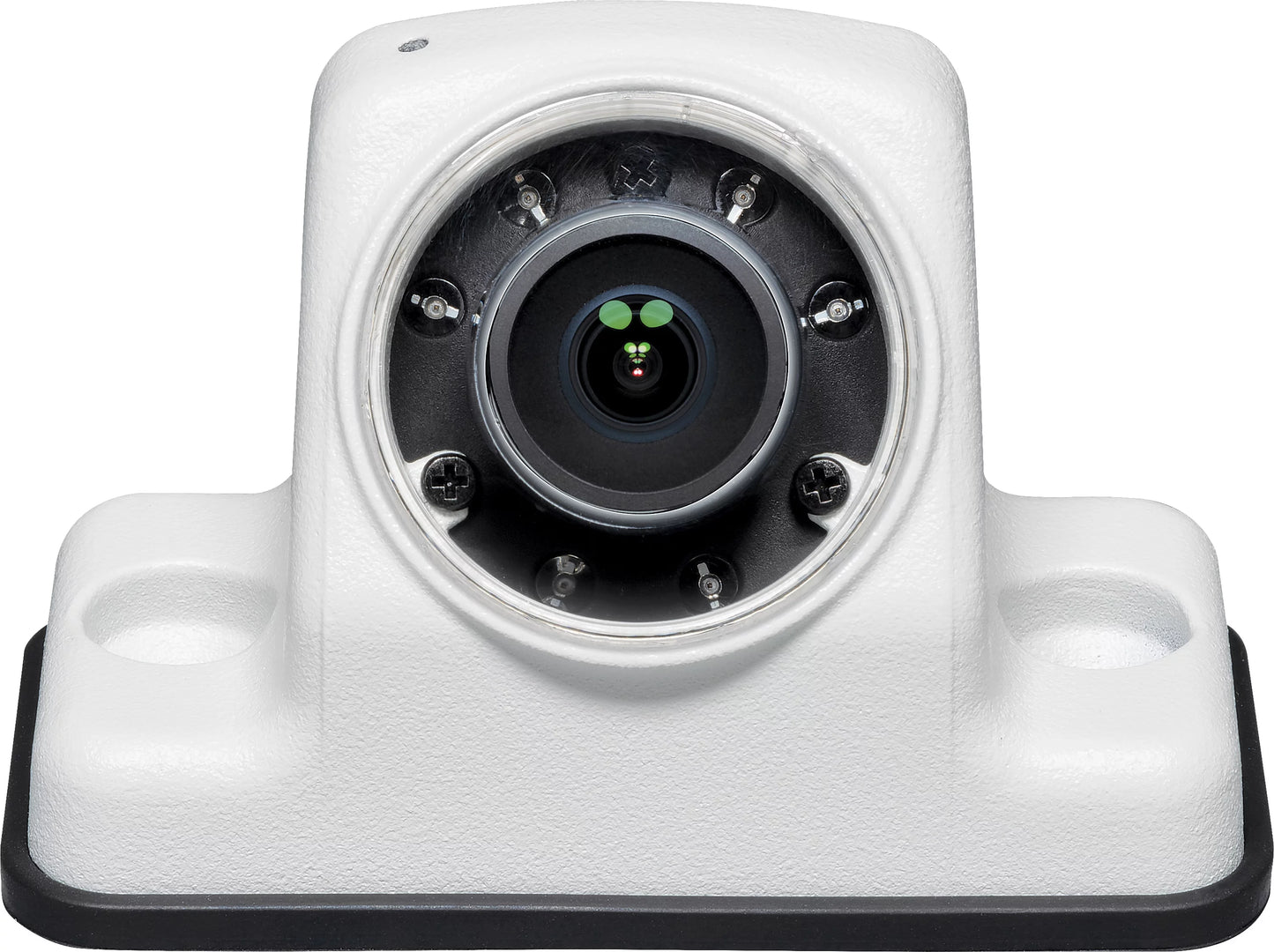 Voyager vcahd150 vehicle surface mount heavy duty ahd rear color camera w/ night vision, 160-degree viewing angle, ir led low light assist, white impact resistant aluminum housing, ip69k waterproof