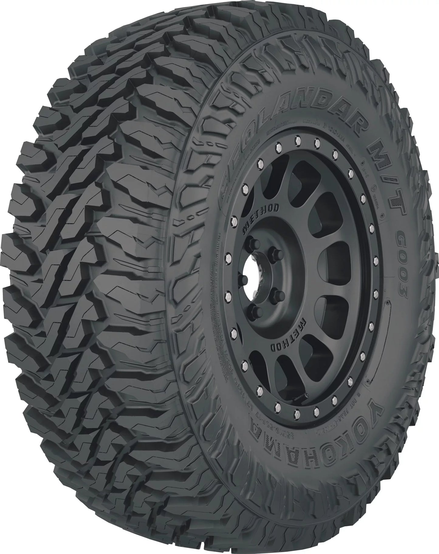 Yokohama geolandar m/t 35x12.50r20/10 121q bw mud terrain tire