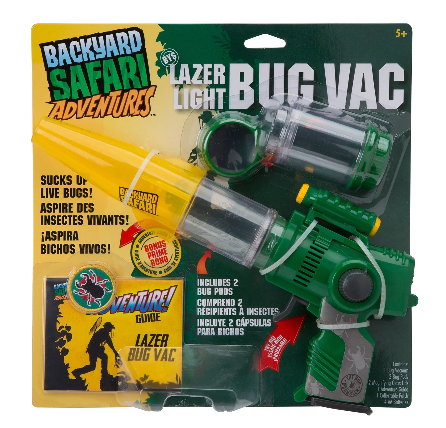 Backyard safari lazer light bug vac