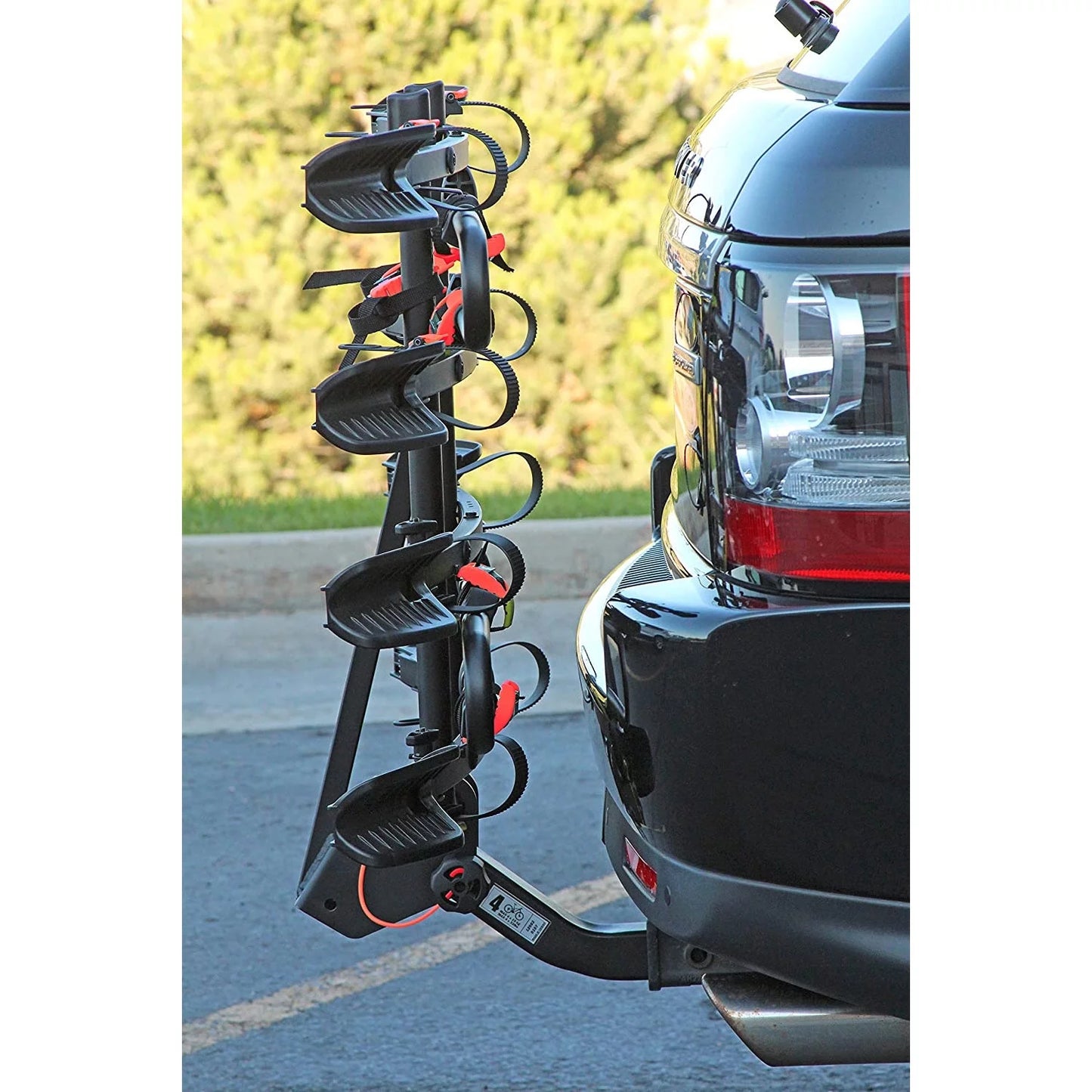 Trimax road max blade runner 4 bike rack carrier for 2 inch receiver hitch