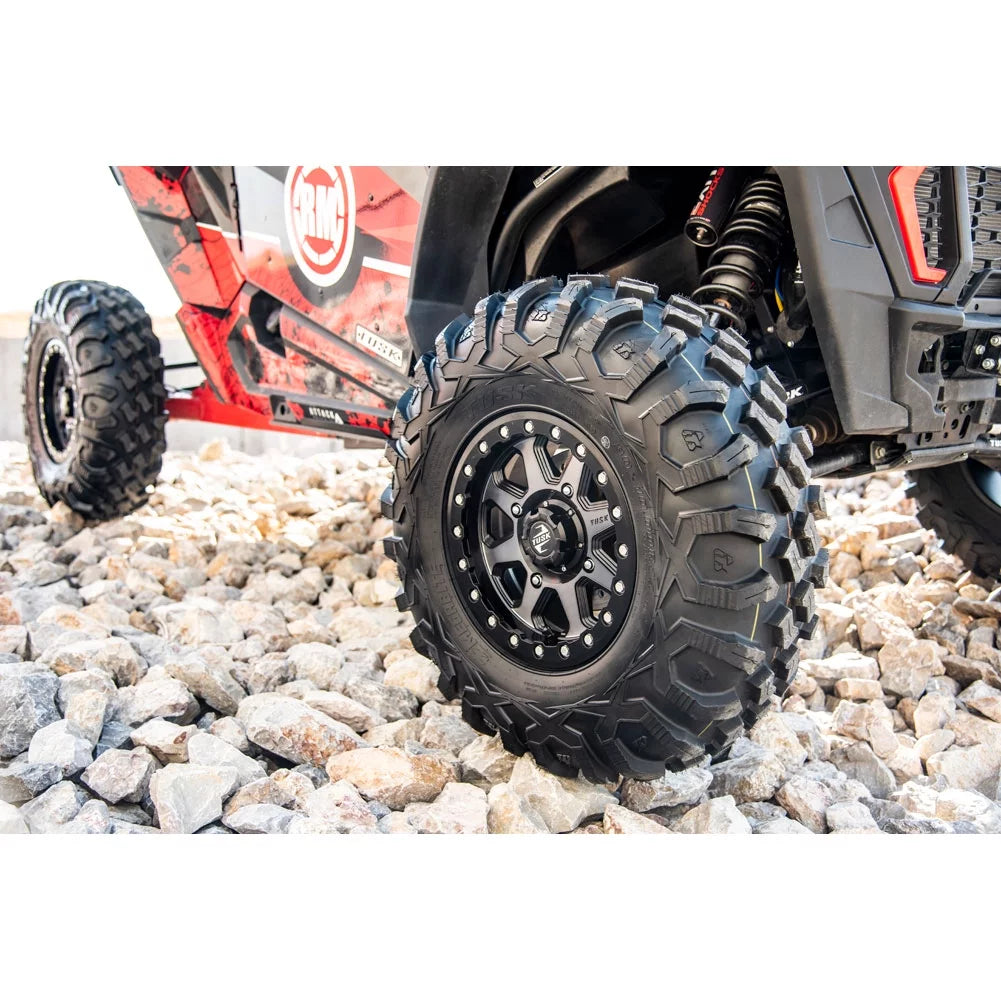 (2 pack) tusk megabite radial tire 27x10-14 for polaris rzr 900 trail fox edition 2020