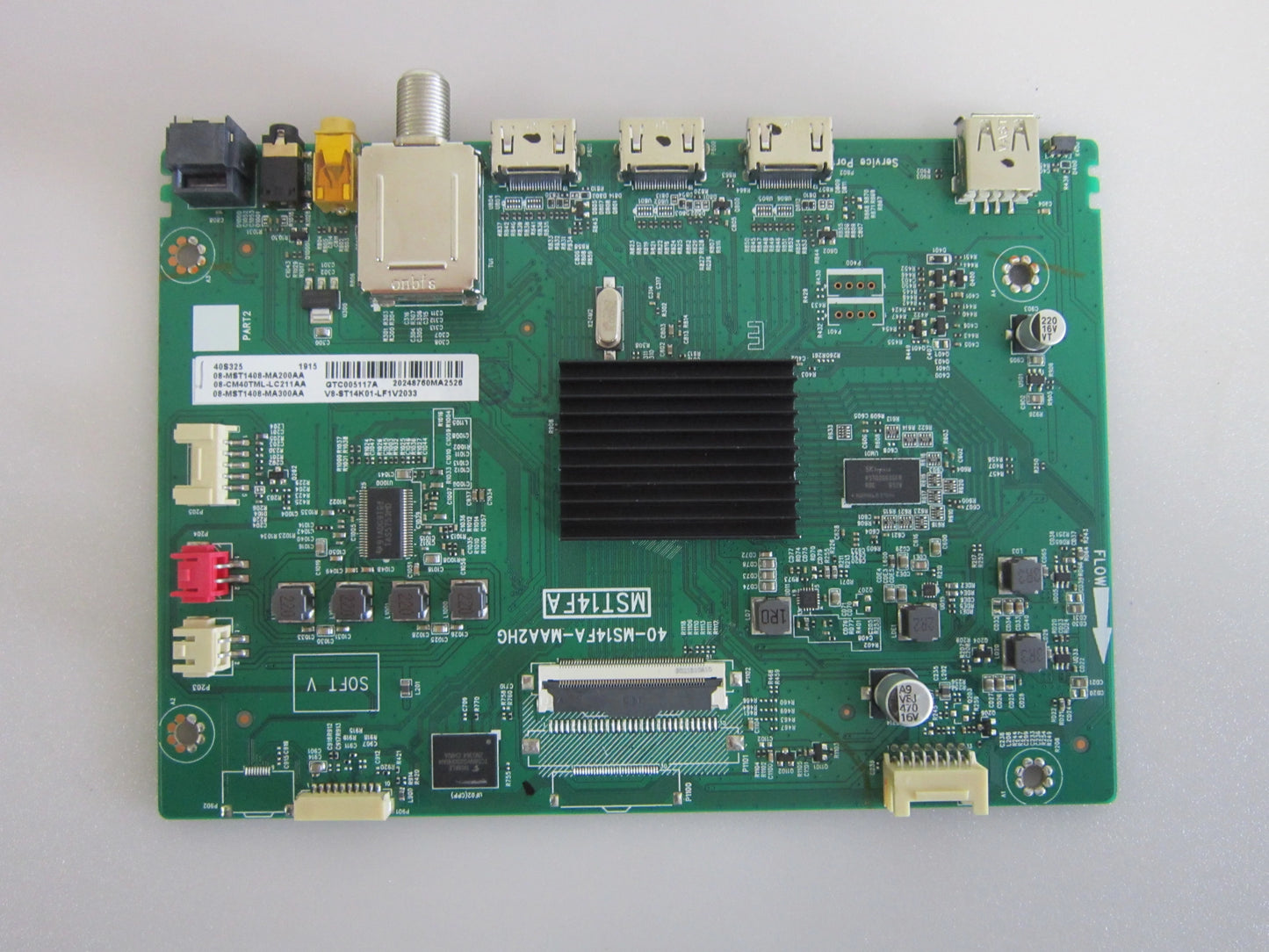 Tcl 49s325 32s327 main board (40-ms14fa-maa2hg) 08-mst1408-ma200aa