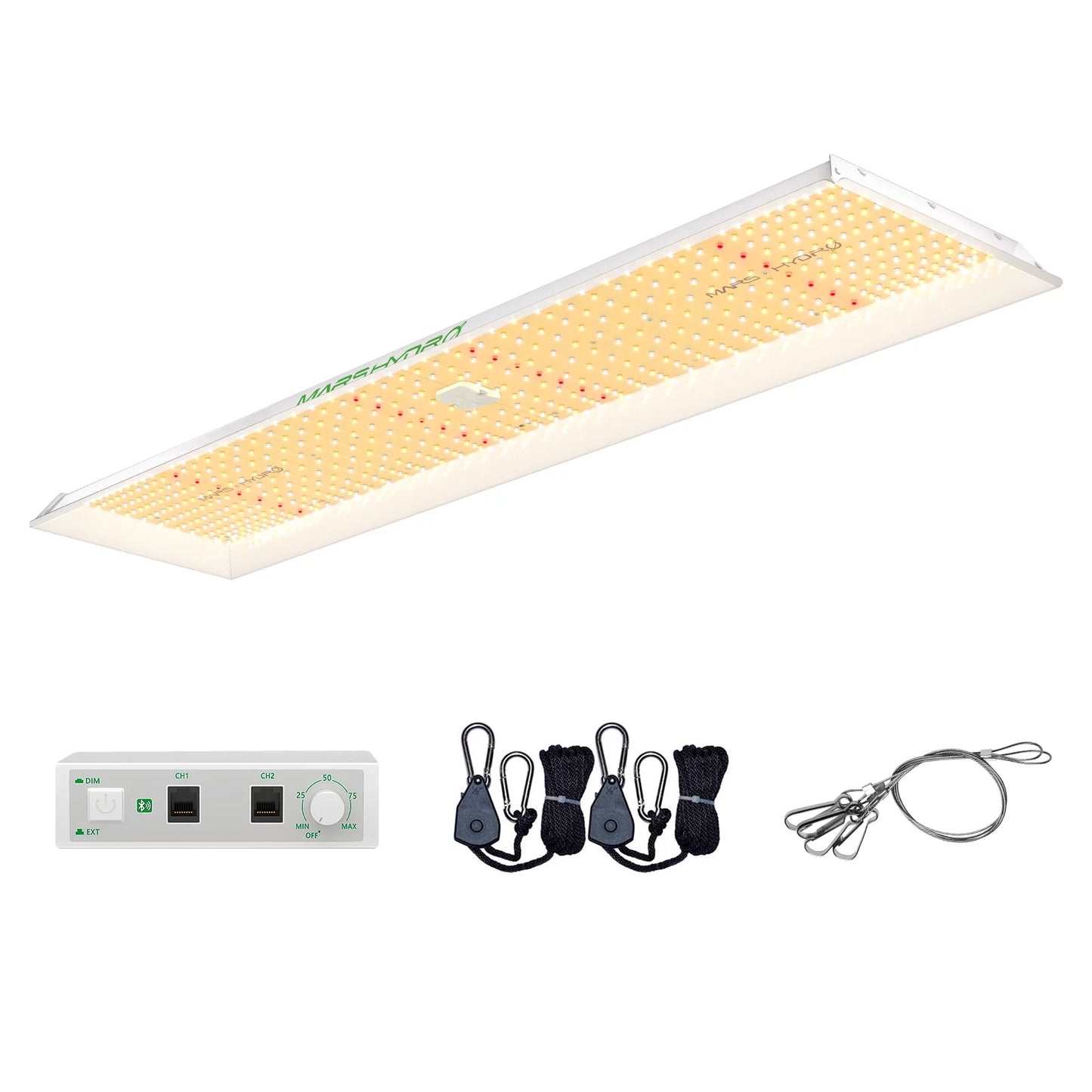 2023 mars hydro tsl 2000 led grow light full spectrum sunlike spectrum 300w dimmable led grow light max yield 2.5g/w high ppe