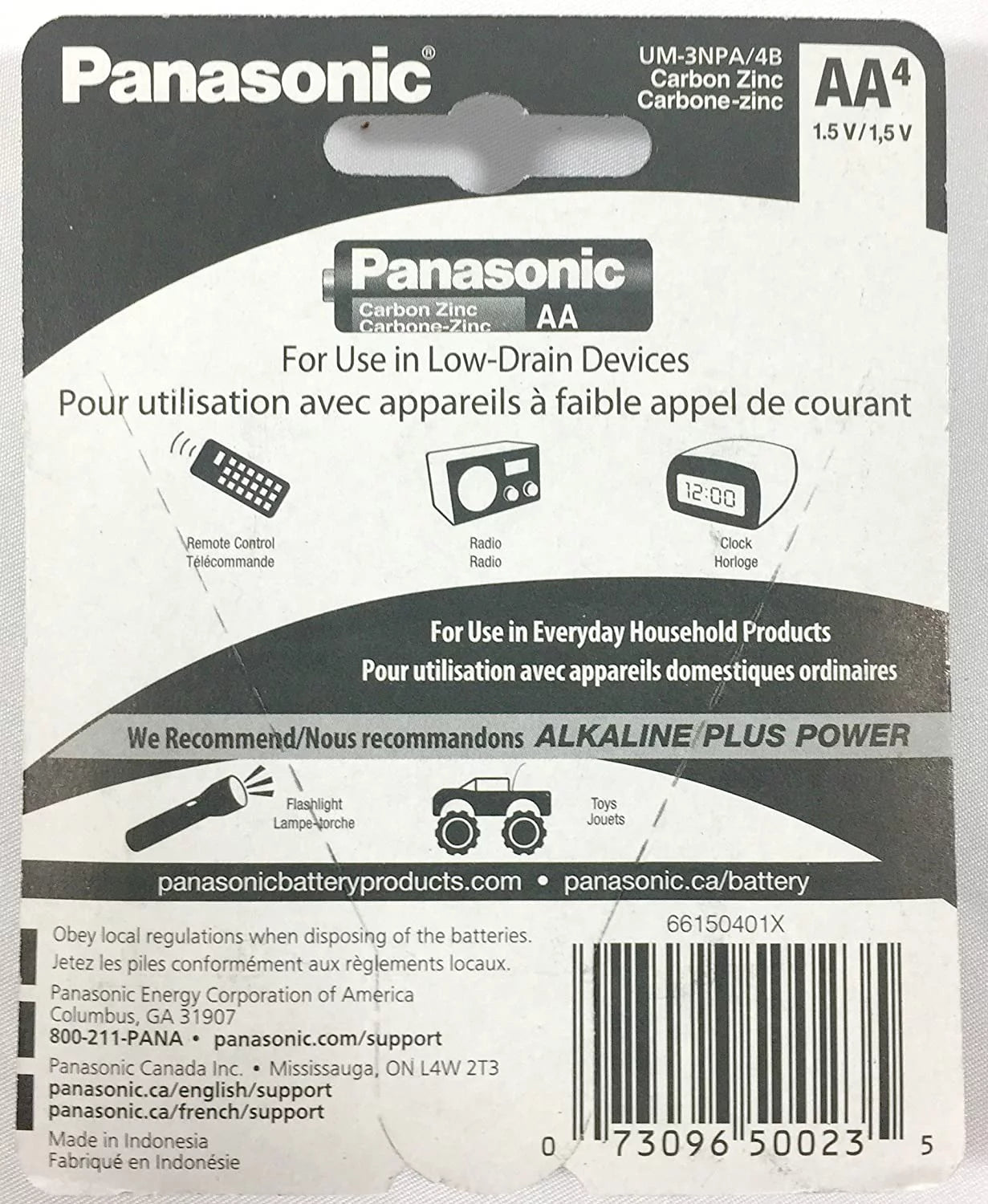 100pc panasonic aa batteries super heavy duty power carbon zinc double a battery 1.5v