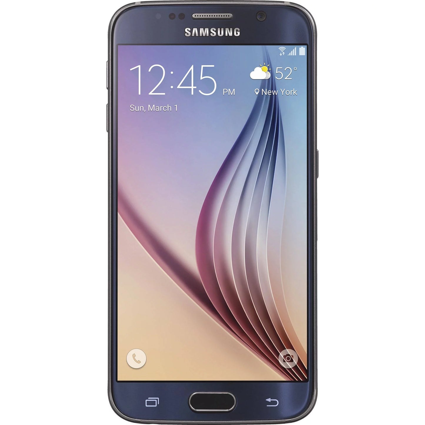 Total wireless samsung galaxy s6, 32gb blue - prepaid smartphone