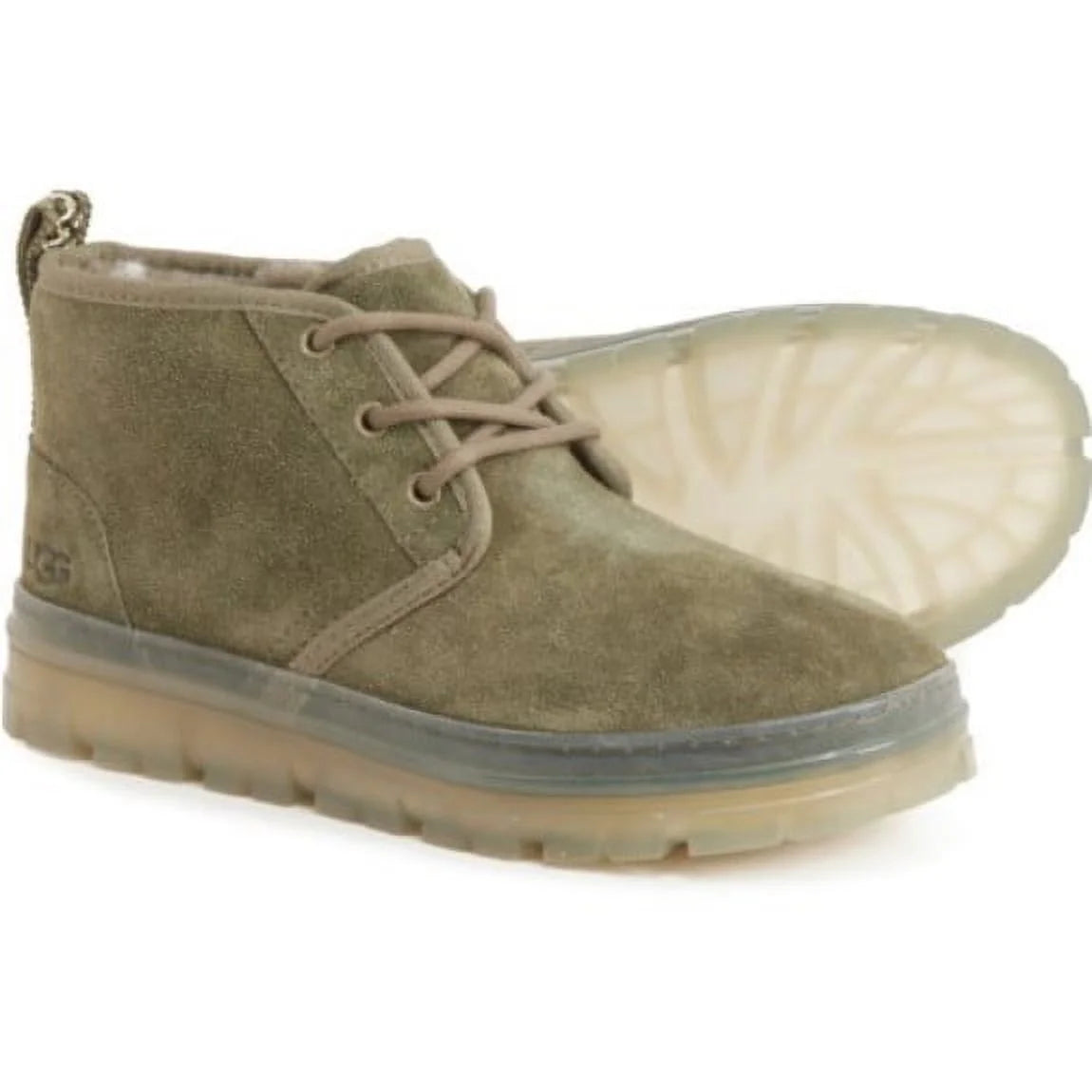 Ugg-neumel clear chukka boots-burnt olive-size 9