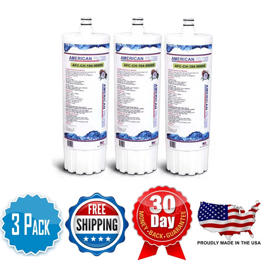 Afc brand , water filters , model # afc-ch-300-12000k , compatible with 3m® cuno® 55817-27 - 3 pack - made in u.s.a.