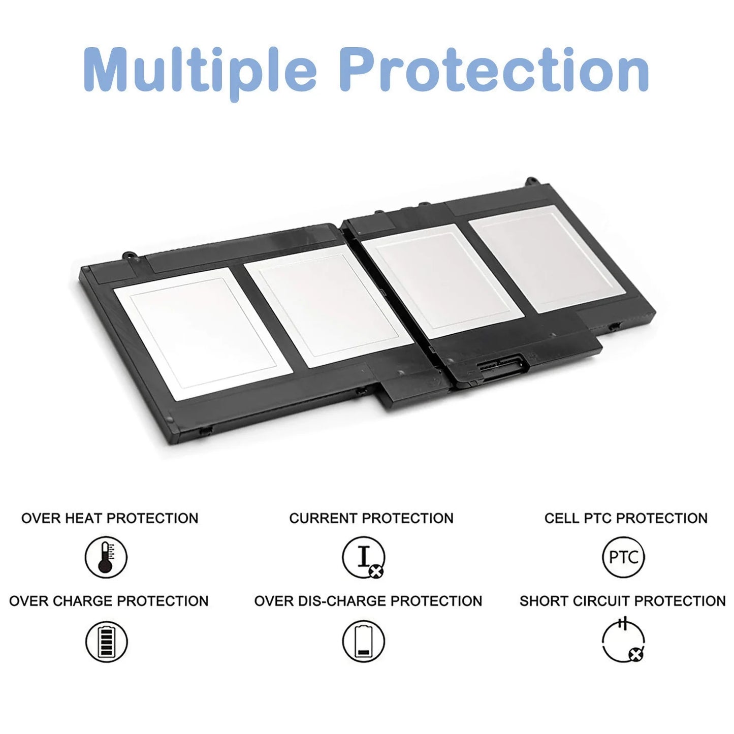 51wh battery for dell latitude e5250 e5450 e5550 3150 3160 3550 5550 5450 5250 series laptop notebook g5m10 08v5gx 8v5gx wyjc2 0wyjc2 r9xm9 txf9m vmkxm 5xfwc pf59y 1ky05 451-bbln 451-bbll 451-bblk