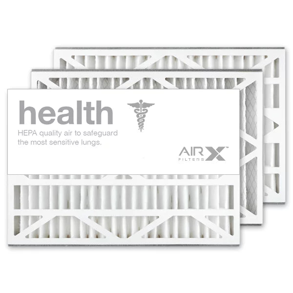 Airx filters 16x25x3 merv 13 hvac ac furnace air filter replacement for lennox x0581 x5427, health 3-pack, made in the usa