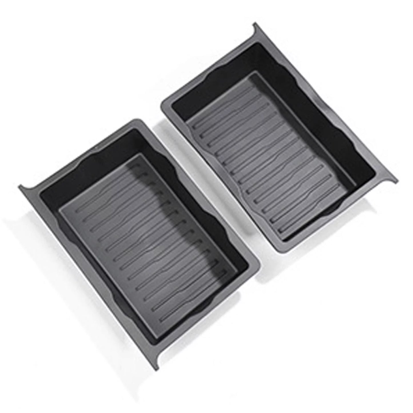 Under seat storage box hidden tray durable underseat organizer tray for model y